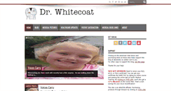 Desktop Screenshot of drwhitecoat.com